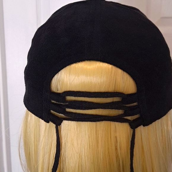 NWOT Harley-Davidson Baseball Cap with Rhinestone HD Logo and Tie Back Closure - Picture 4 of 8